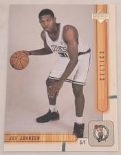 2001-02 Upper Deck Base Set Joe Johnson #233
