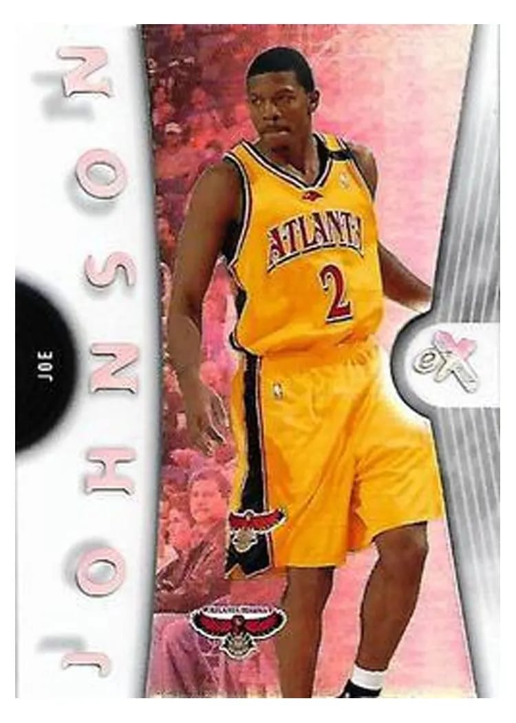 2006 Fleer E-X Joe Johnson #1 card