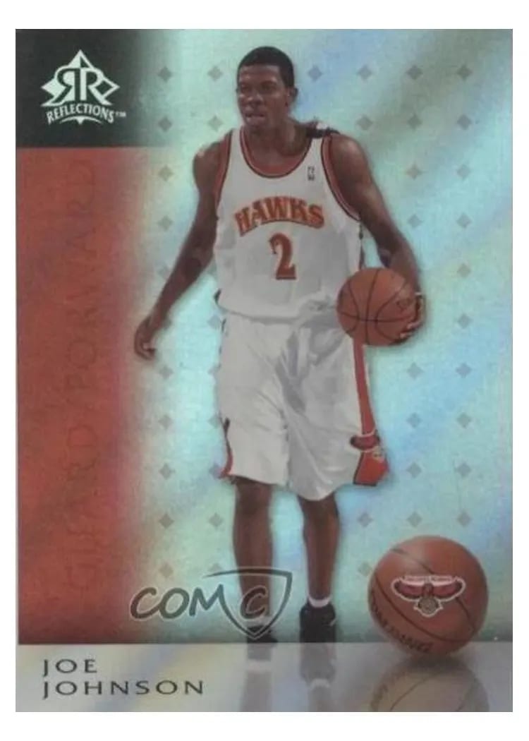 2006 Upper Deck Reflections Joe Johnson #2 card