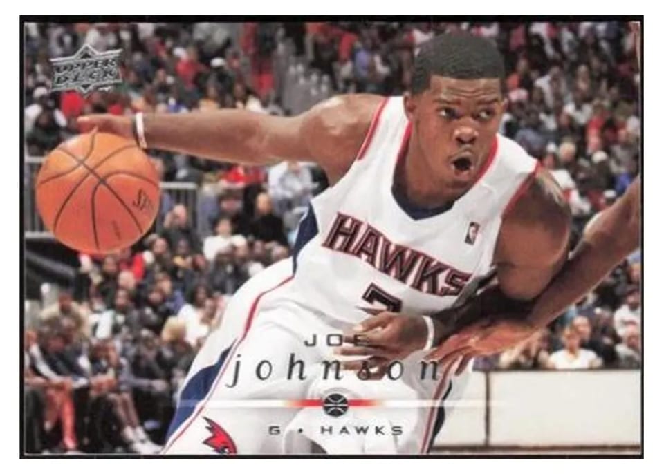 2008 Upper Deck Joe Johnson #3 card