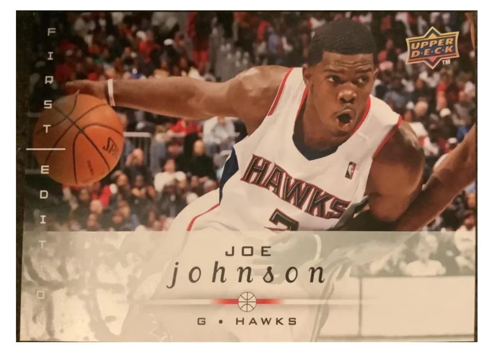 2008 Upper Deck First Edition Joe Johnson #3 card