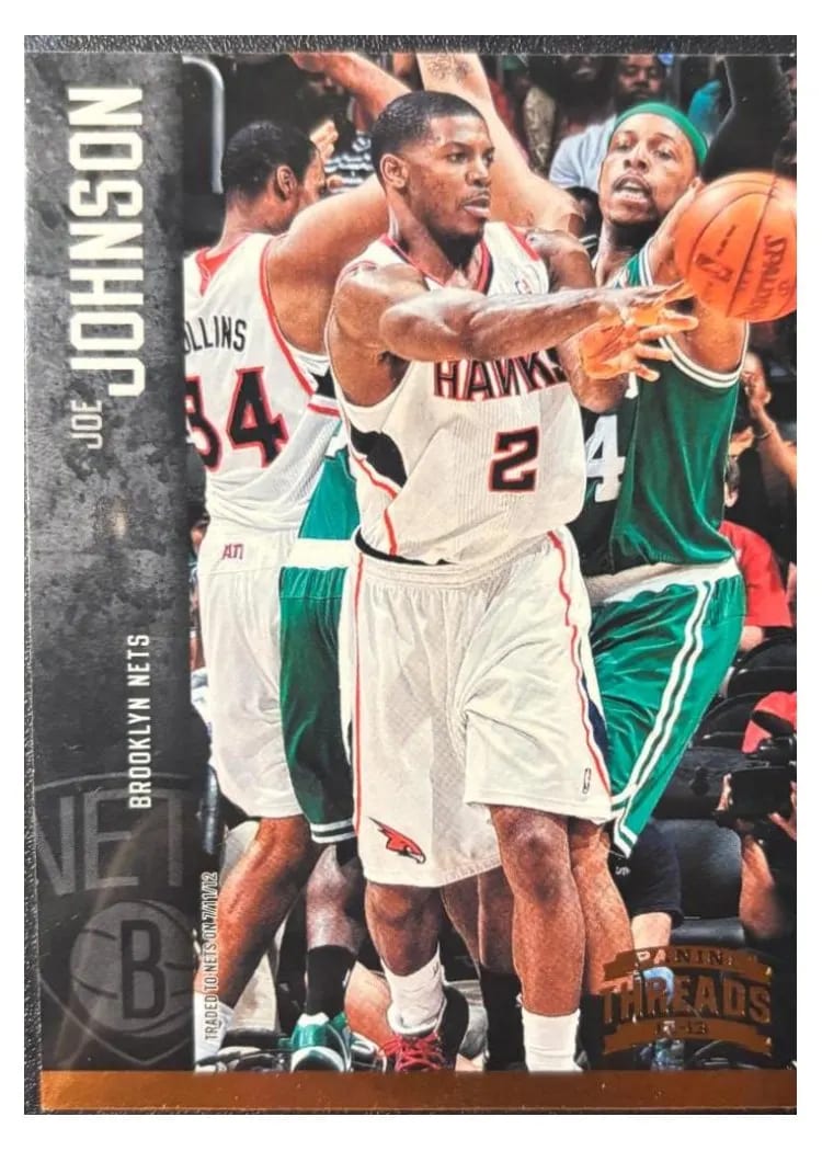 2012 Panini Threads Joe Johnson #4 card