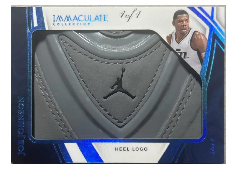 2024-25 Panini Immaculate Collection Sneak Peek - Heel Logo Set Joe Johnson #56 card