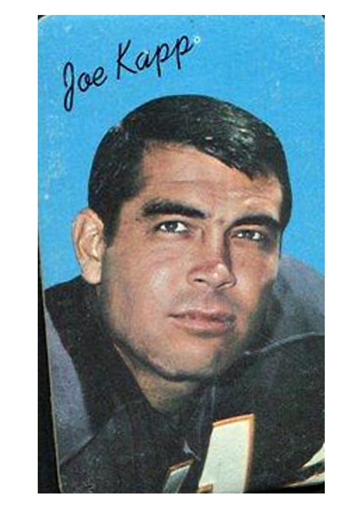1970 Topps Super Joe Kapp #31 card