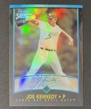 2001 Bowman Chrome Joe Kennedy #322 card