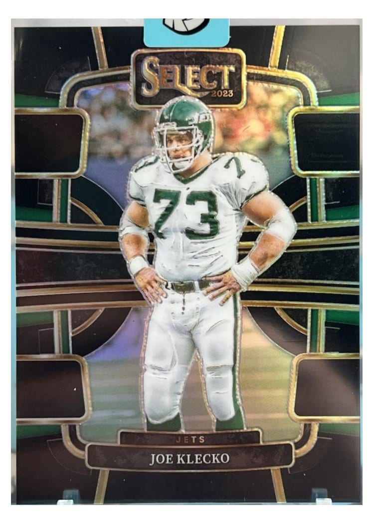 2023 Panini Select Base Set Joe Klecko Black Prizm #76 card