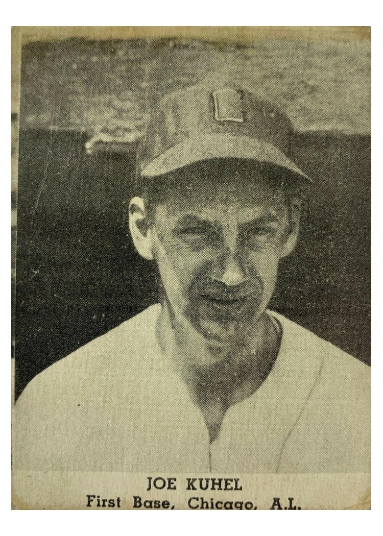 1947 Tip Top Bread Joe Kuhel card