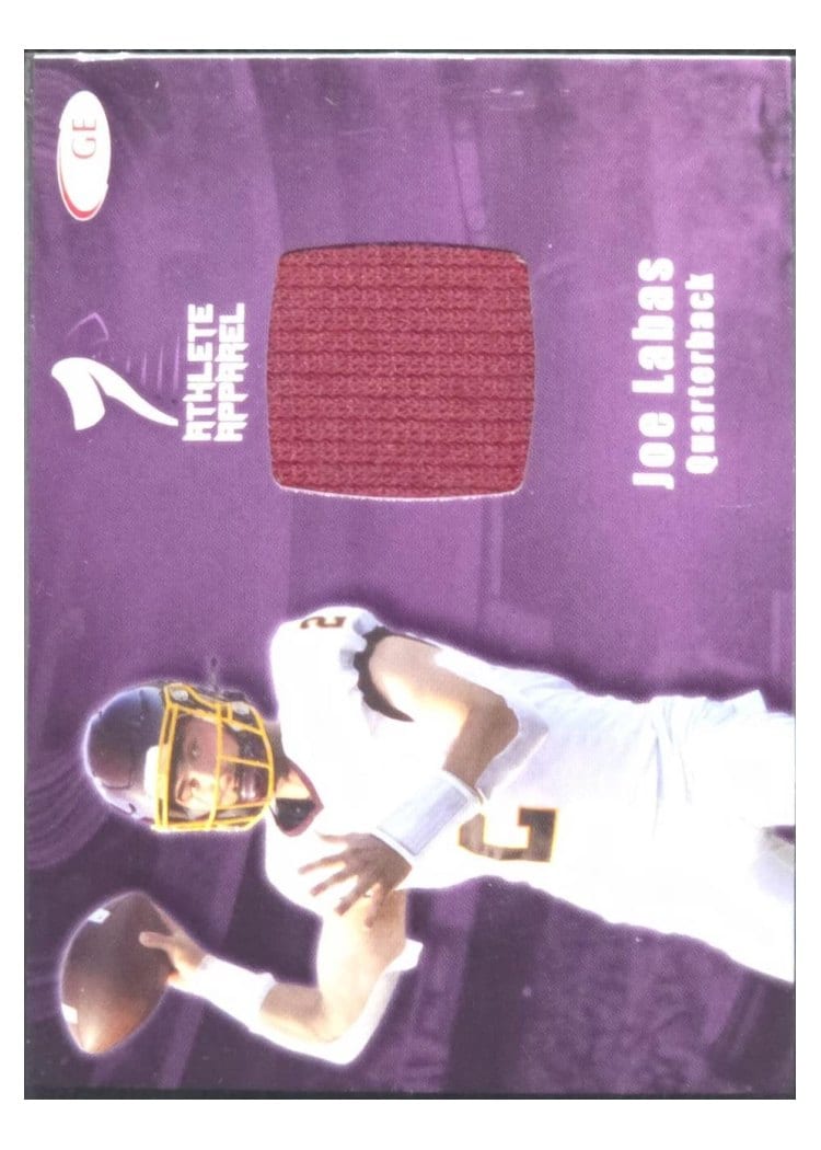 2026 SAGE Football Athlete Apparel Joe Labas #AA-JL card