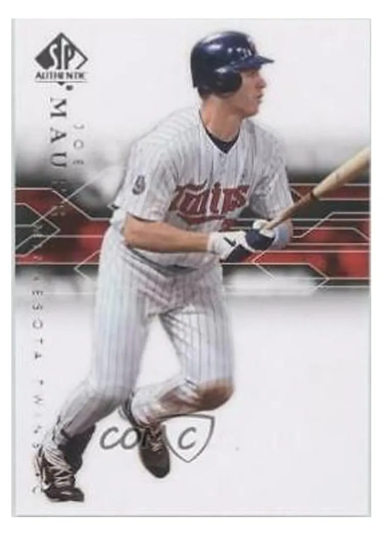 2008 SP Authentic Joe Mauer #68 card
