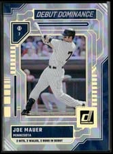 2025 Donruss Debut Dominance Joe Mauer #5 card