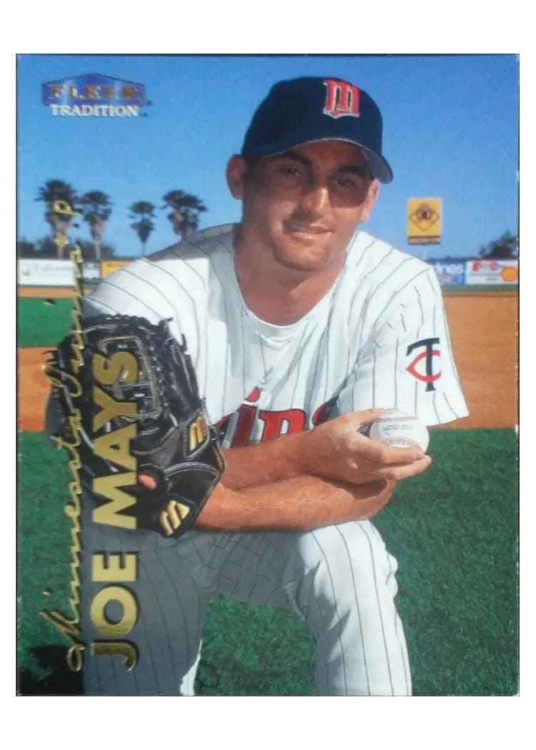 1999 Fleer Update Joe Mays #U62 card