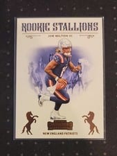 2024 Panini Contenders Rookie Stallions Joe Milton III #12 card