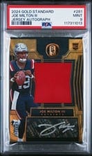 2024 Panini Gold Standard Rookie Jersey Autographs Jumbo Joe Milton III #281 card