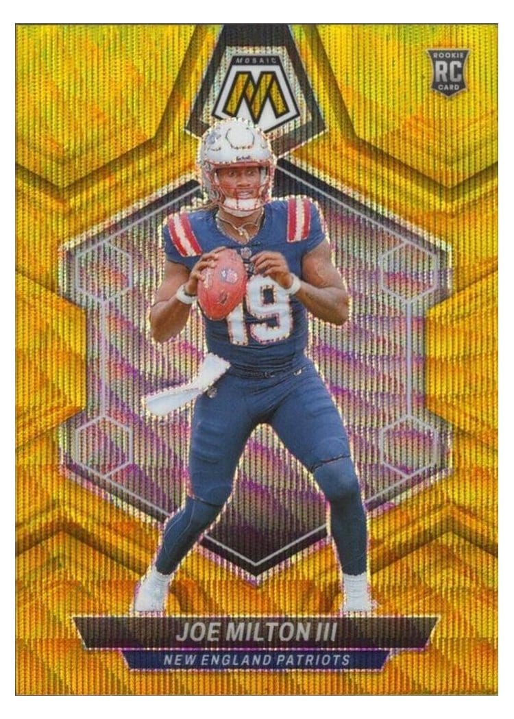 2024 Panini Mosaic Base Set Joe Milton III #397 card