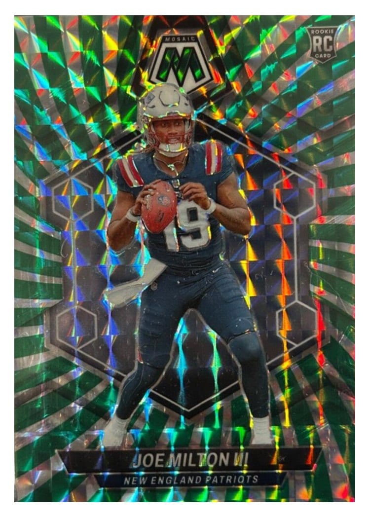 2024 Panini Mosaic Base Set Joe Milton III #397 card