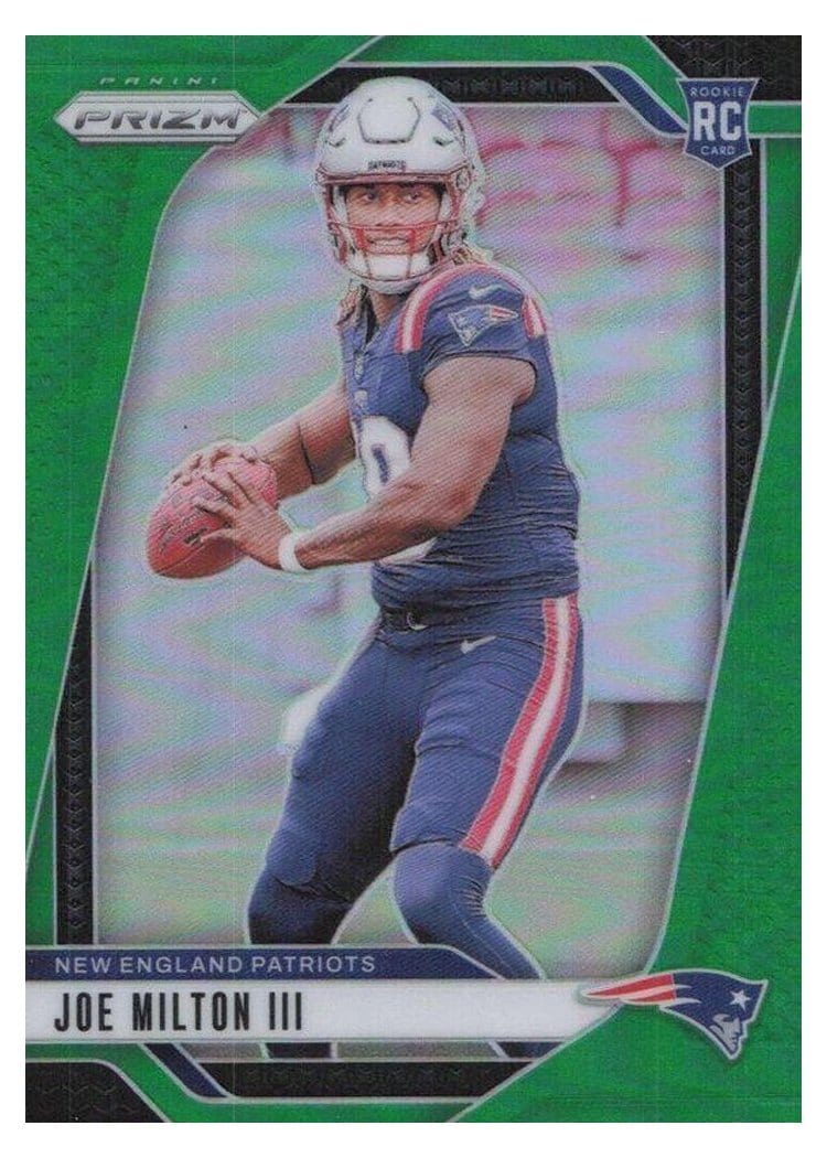 2024 Panini Prizm Base Set Joe Milton III #354 card