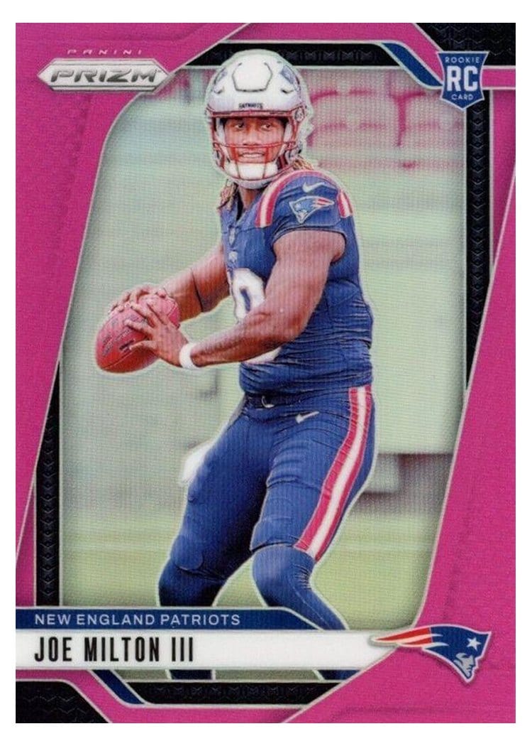 2024 Panini Prizm Base Set Joe Milton III #354 card