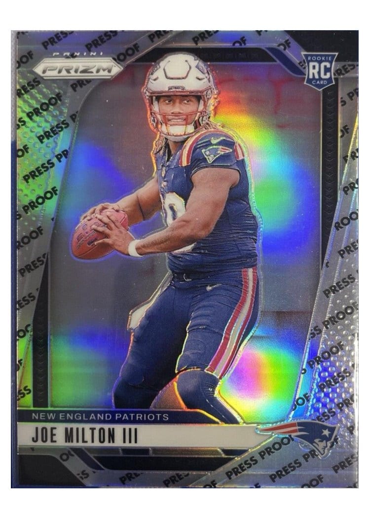 2024 Panini Prizm Base Set Joe Milton III #354 card