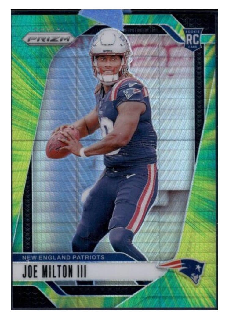 2024 Panini Prizm Base Set Joe Milton III #354 card