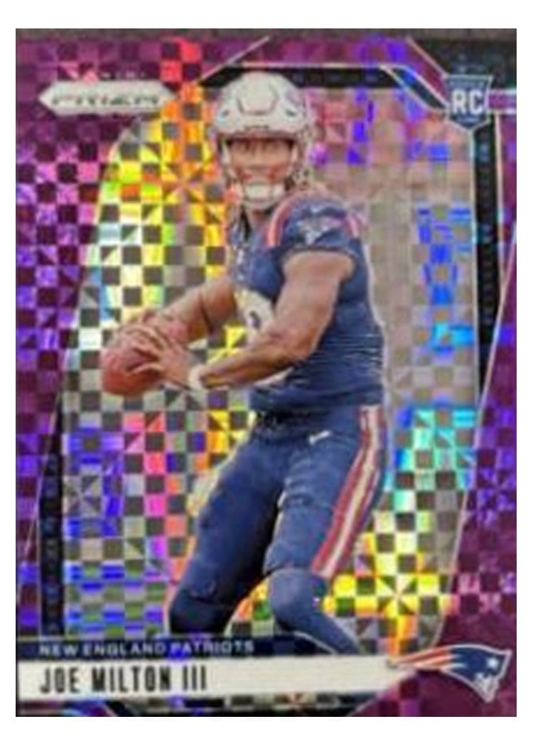 2024 Panini Prizm Base Set Joe Milton III #354 card