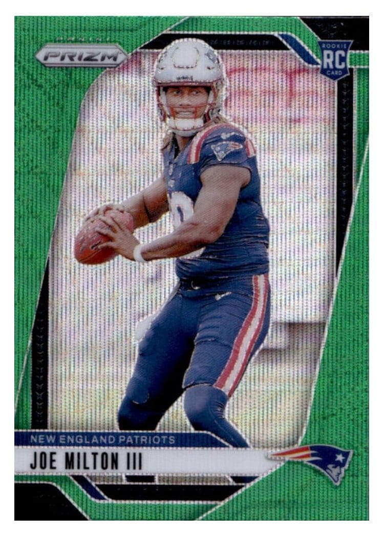 2024 Panini Prizm Base Set Joe Milton III #354 card