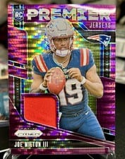 2024 Panini Prizm Premier Jerseys Joe Milton III #PJ-JMN card