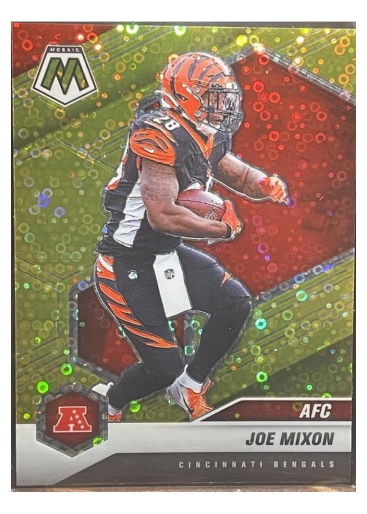 2021 Panini Mosaic Base Set Joe Mixon #234 card