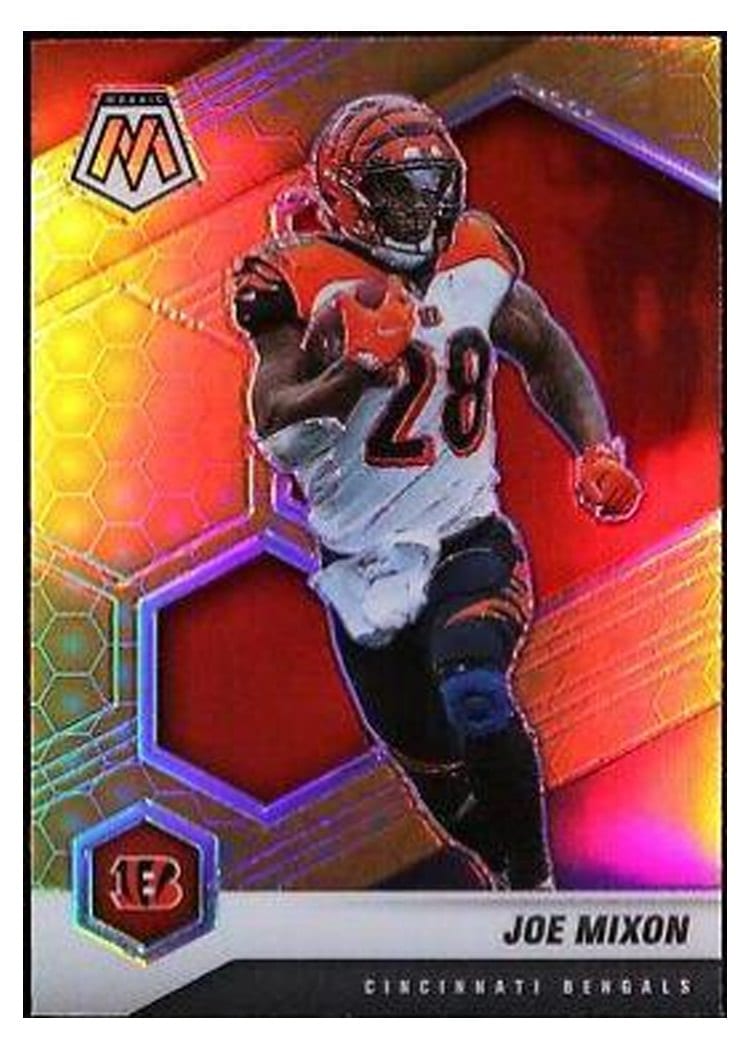 2021 Panini Mosaic Base Set Joe Mixon #50 card