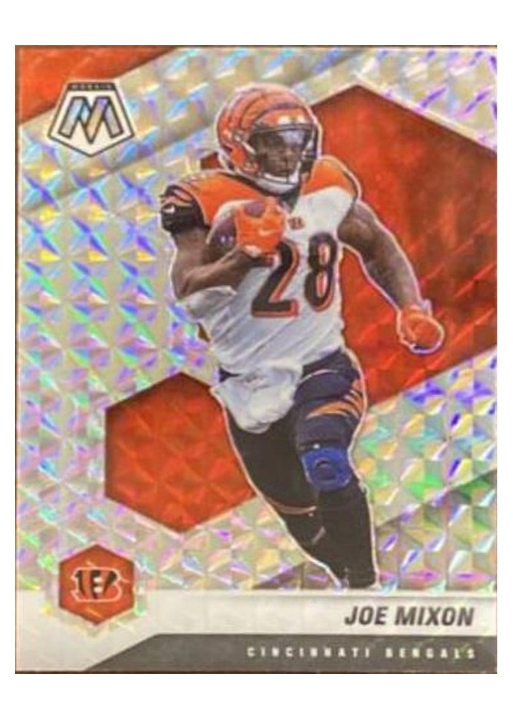 2021 Panini Mosaic Base Set Joe Mixon Mosaic #50 card