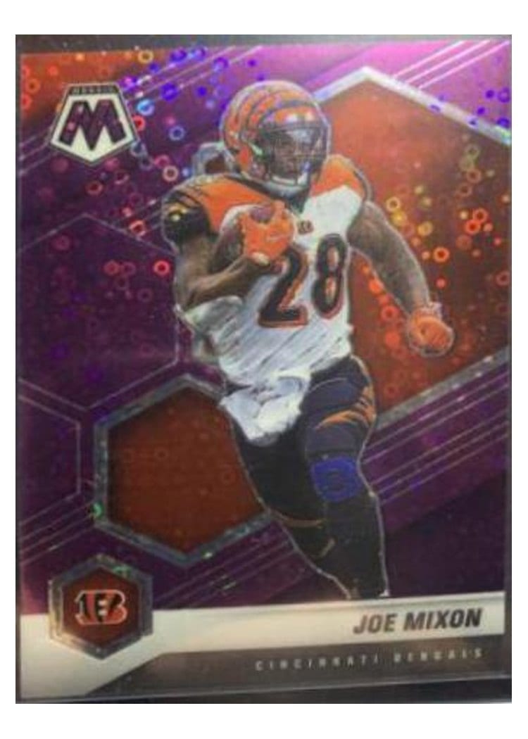 2021 Panini Mosaic Base Set Joe Mixon #50 card