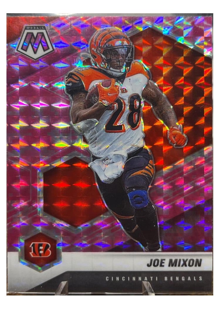 2021 Panini Mosaic Base Set Joe Mixon #50 card