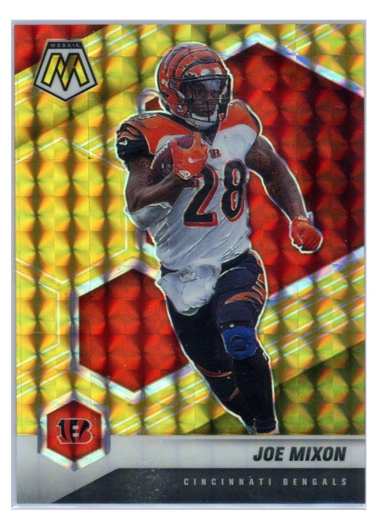 2021 Panini Mosaic Base Set Joe Mixon #50 card