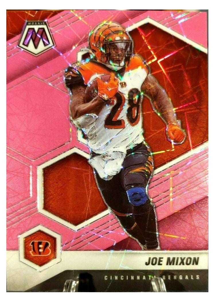 2021 Panini Mosaic Base Set Joe Mixon #50 card