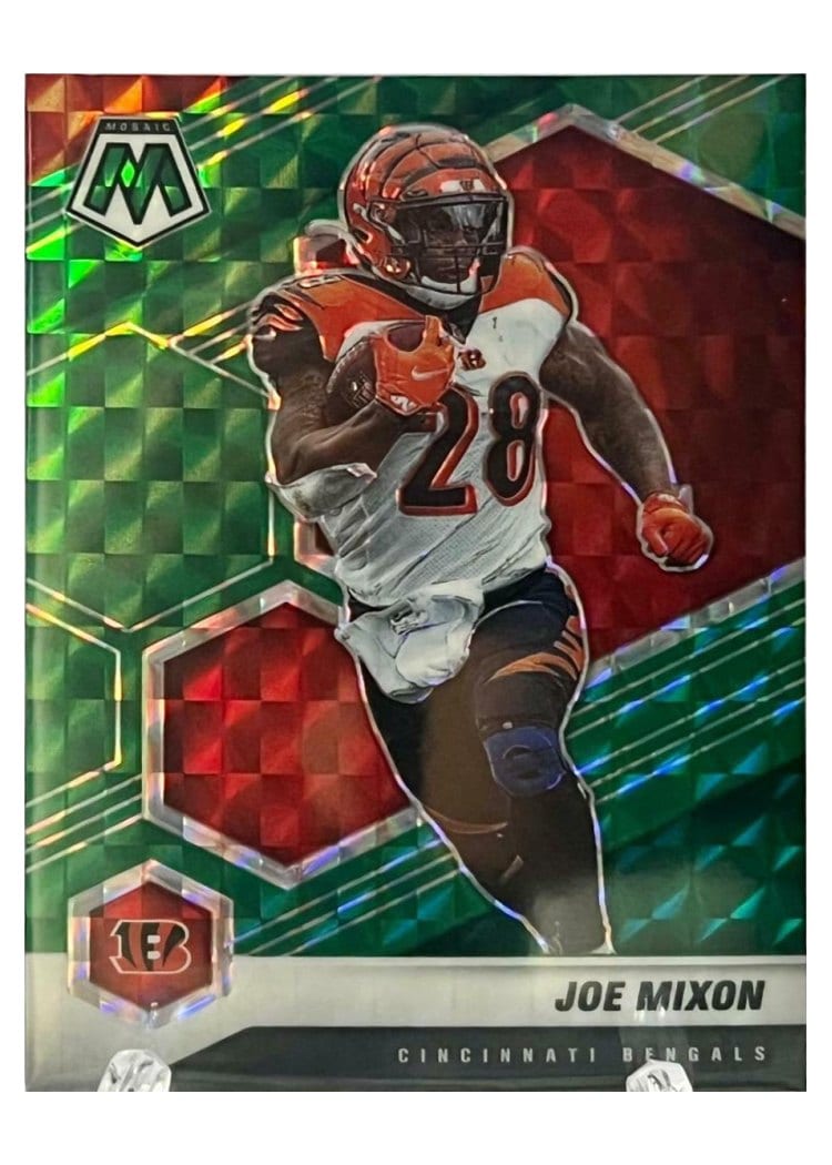 2021 Panini Mosaic Base Set Joe Mixon #50 card