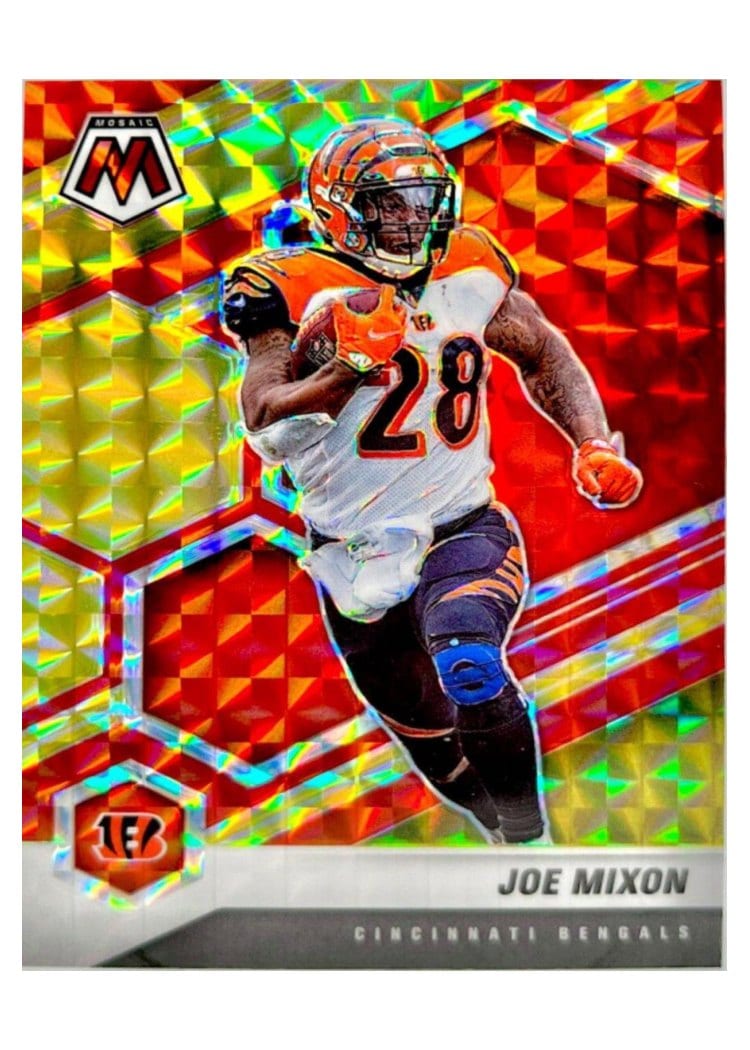 2021 Panini Mosaic Base Set Joe Mixon #50 card