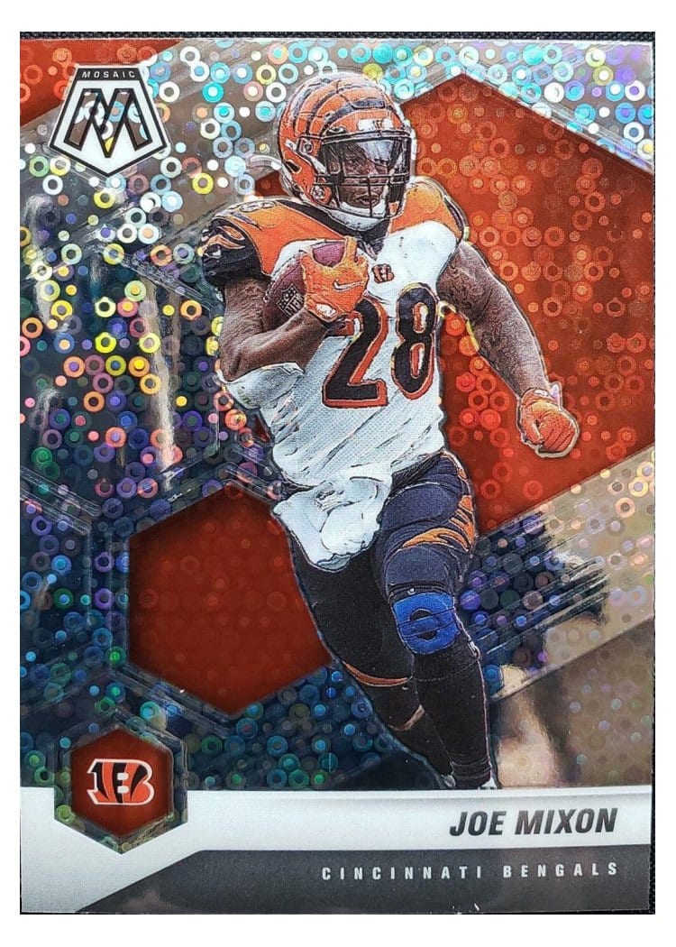 2021 Panini Mosaic Base Set Joe Mixon #50 card