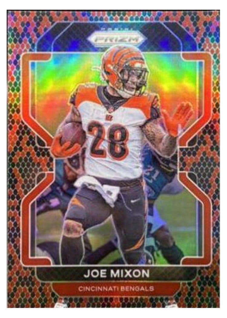 2021 Panini Prizm Base Set Joe Mixon #274 card
