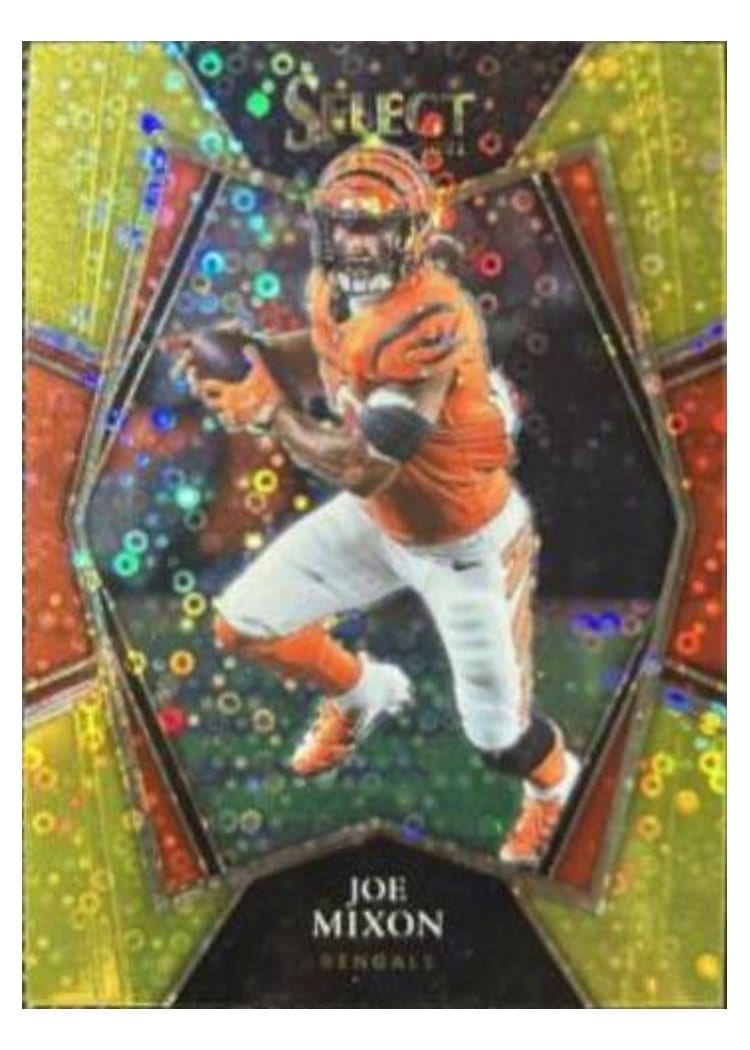 2021 Panini Select Base Set Joe Mixon #109 card