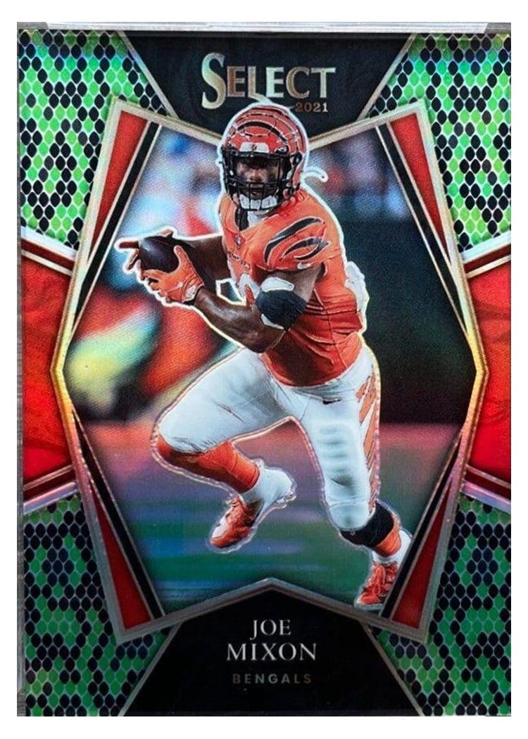 2021 Panini Select Base Set Joe Mixon #109 card