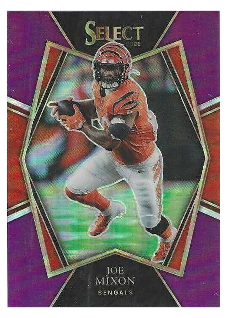 2021 Panini Select Base Set Joe Mixon #109 card