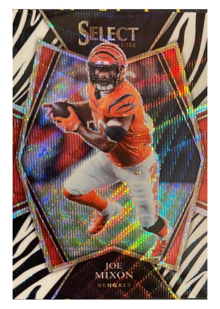 2021 Panini Select Base Set Joe Mixon #109 card