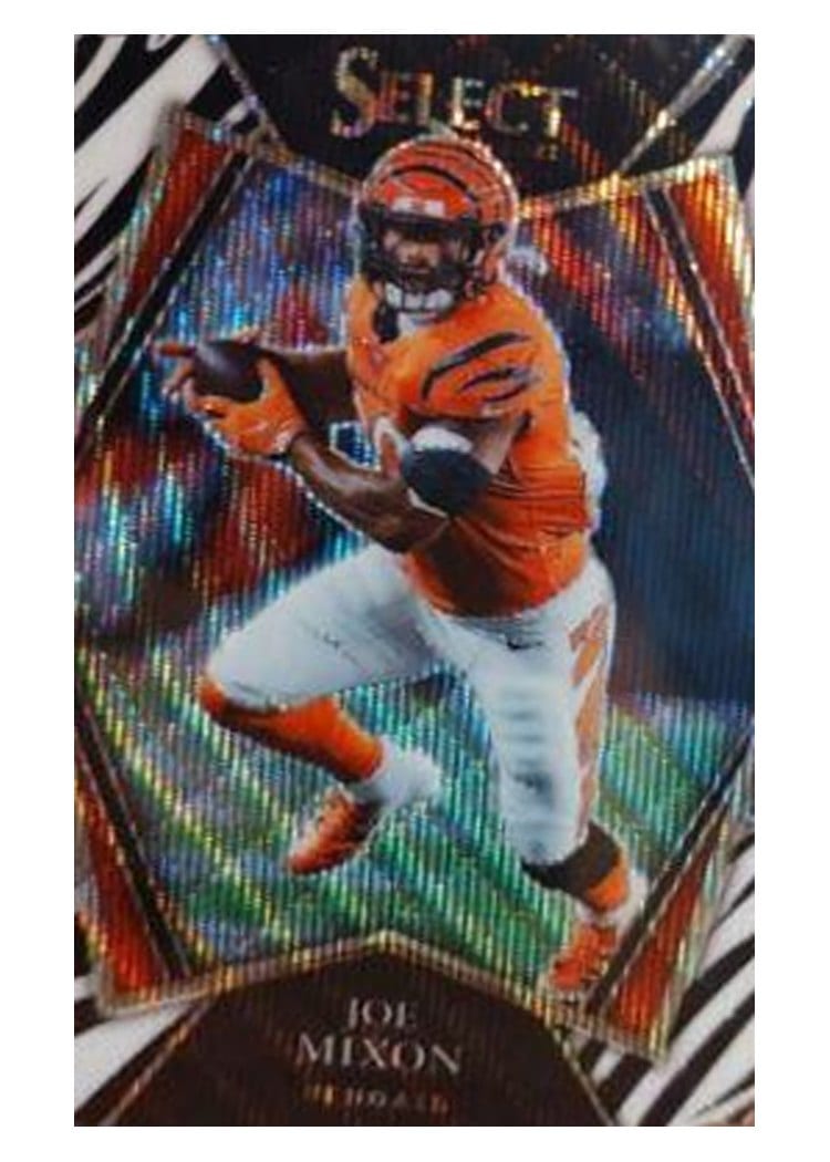 2021 Panini Select Base Set Joe Mixon #109 card