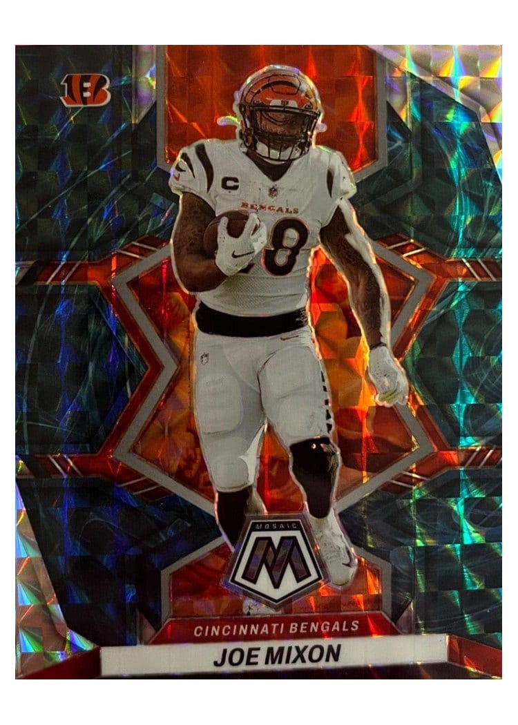 2022 Panini Mosaic Base Set Joe Mixon #40 card