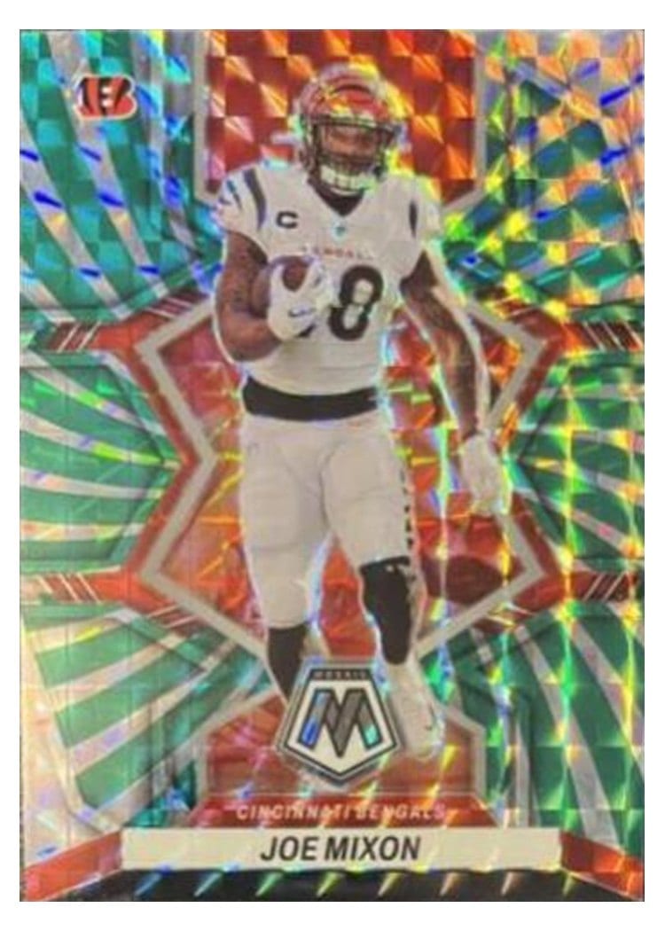 2022 Panini Mosaic Base Set Joe Mixon #40 card