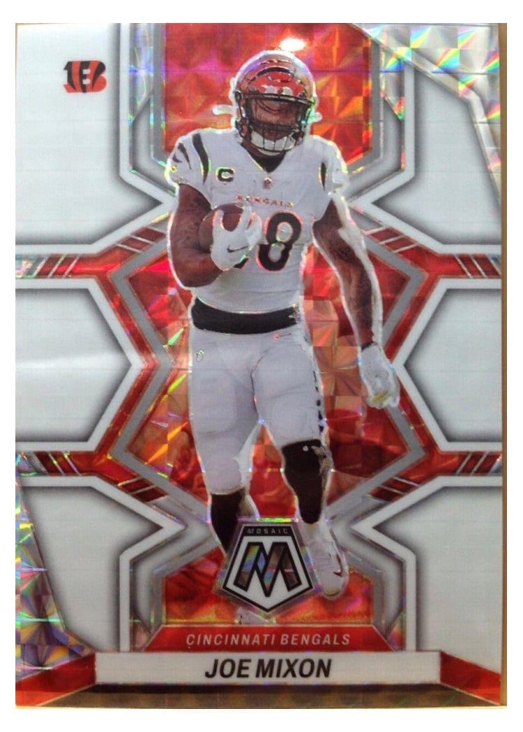 2022 Panini Mosaic Base Set Joe Mixon #40 card