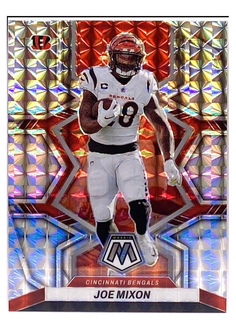 2022 Panini Mosaic Base Set Joe Mixon #40 card