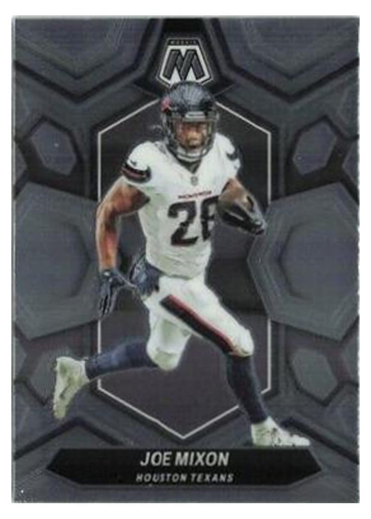 2024 Panini Mosaic Base Set Joe Mixon Gold Sparkle #86 card