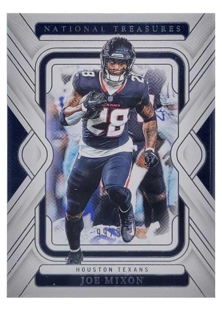 2024 Panini National Treasures Base Set Joe Mixon #40 card
