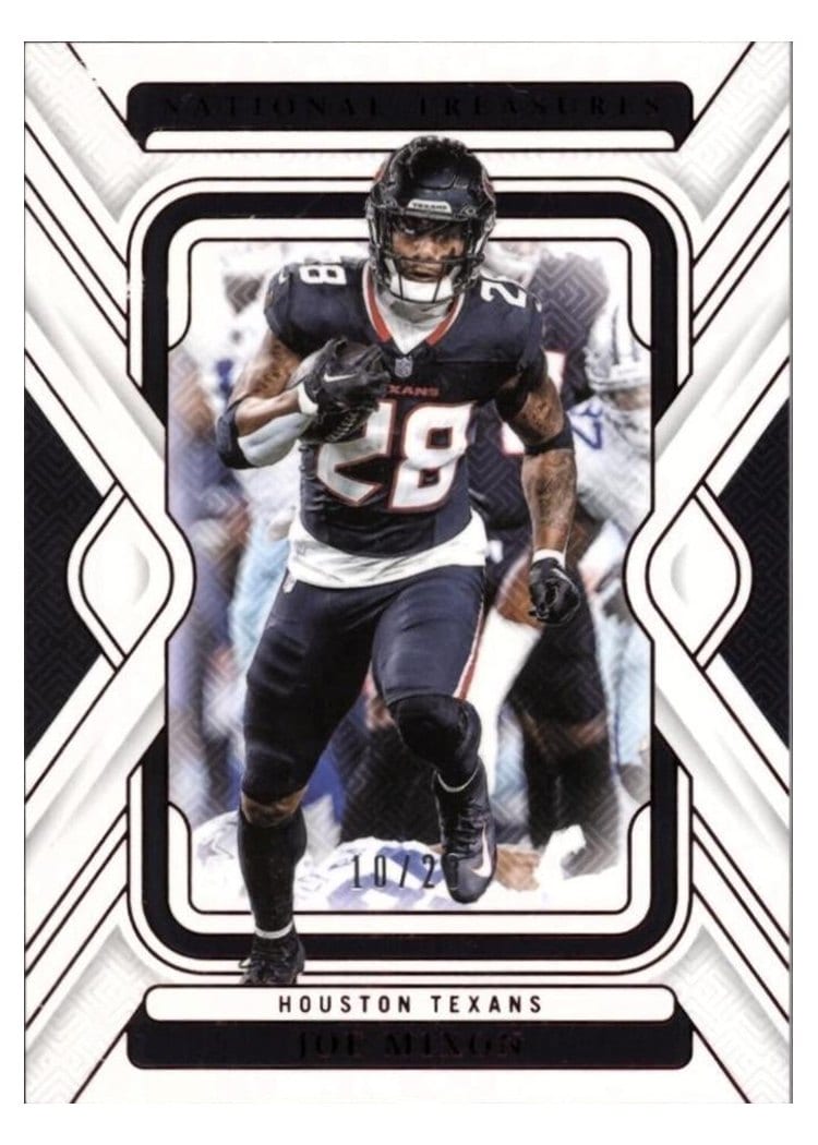 2024 Panini National Treasures Base Set Joe Mixon #40 card
