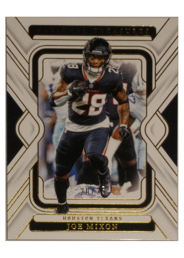 2024 Panini National Treasures Base Set Joe Mixon #40 card